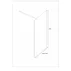 Paravan de dus tip Walk-In Inter Ceramic crom 100x200 cm sticla transparenta picture - 3