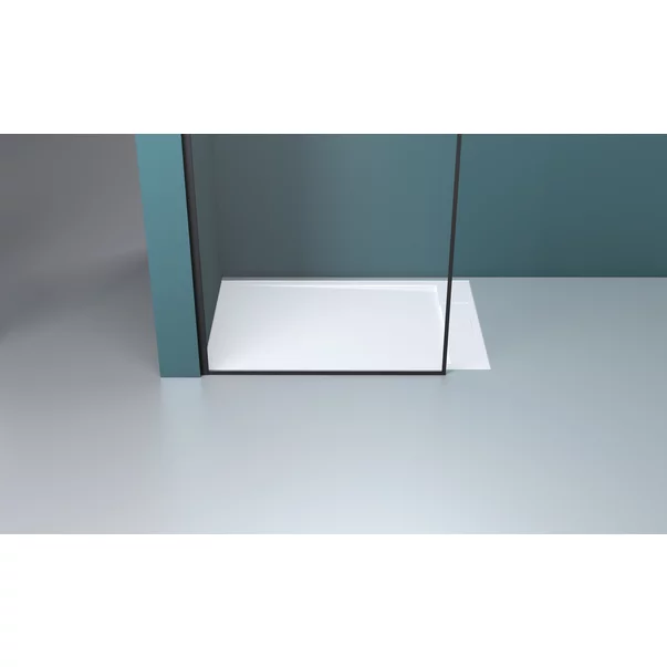 Paravan de dus tip Walk-in negru mat Rune Borr 70x200 cm picture - 3
