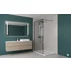 Paravan de dus tip Walk-in negru mat Rune Borr 90x200 cm picture - 2