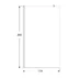 Paravan de dus tip Walk-in negru mat Rune Syn 120x200 cm picture - 3