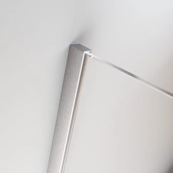 Paravan de dus tip Walk-in Radaway Furo nichel periat-transparent 80 cm sticla securizata 8 mm stanga picture - 9