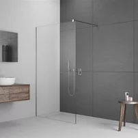 Paravan de dus tip Walk-in Radaway Modo New II crom-transparent 105 cm sticla securizata 8 mm