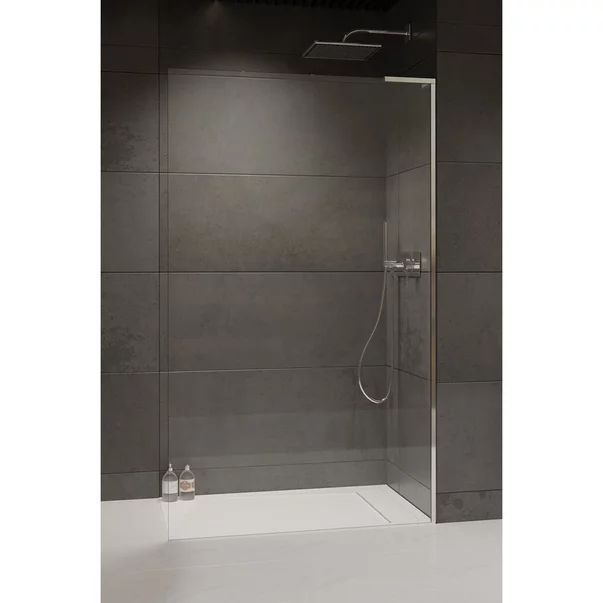 Paravan de dus tip Walk-in Radaway Modo SL II crom lucios-transparent 80 cm sticla securizata 8 mm dreapta picture - 3