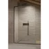 Paravan de dus tip Walk-in Radaway Modo SL II negru mat-transparent 90 cm sticla securizata 8 mm stanga picture - 2