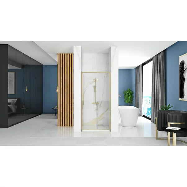 Usa de dus Rea Rapid Slide 120x195 cm profil auriu periat picture - 3