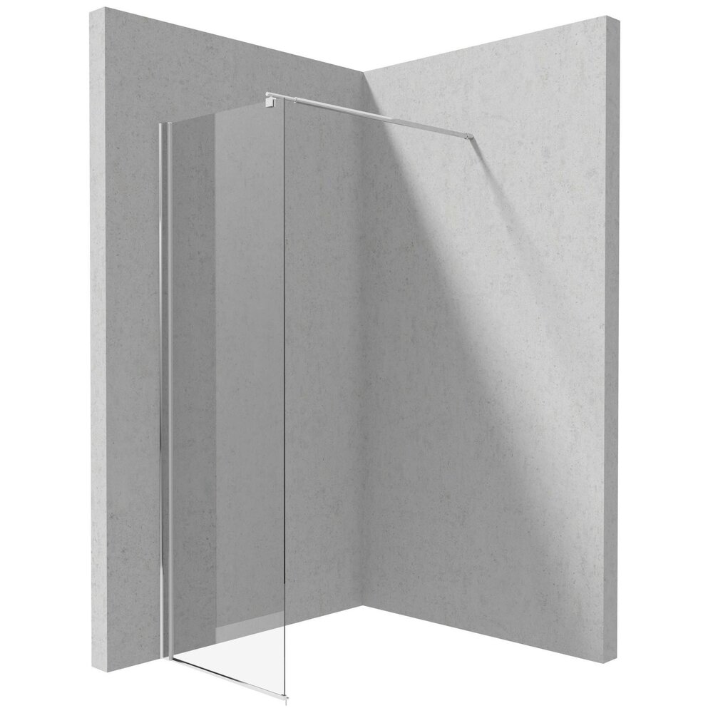 Paravan de dus Walk-in Deante Kerria Plus 60x200 cm Total White