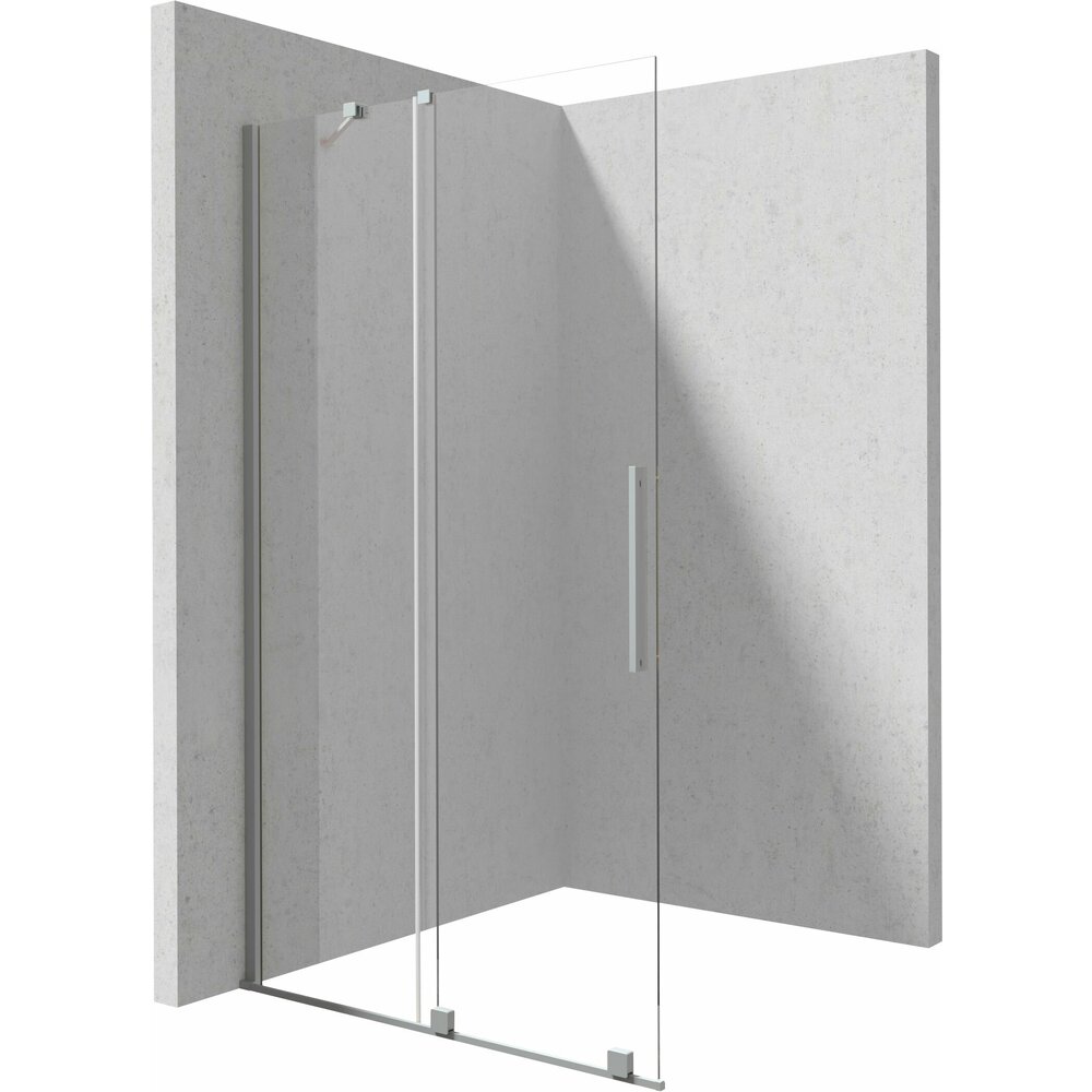 Paravan de dus Walk-in Deante Prizma crom periat 90x195 cm