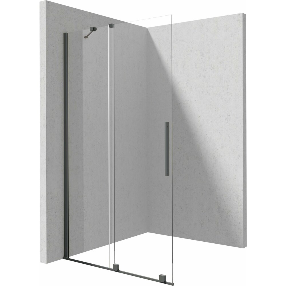 Paravan de dus Walk-in Deante Prizma titan 120x195 cm