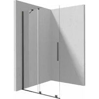 Paravan de dus Walk-in Deante Prizma titan 90x195 cm