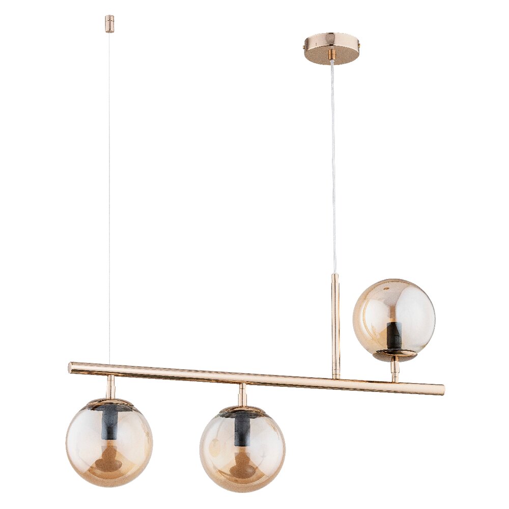 Pendul Alfa Abakus 3 auriu/transparent