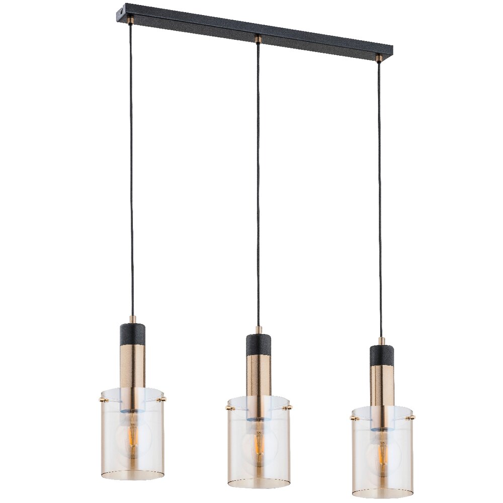 Pendul Alfa Bella 3 negru/transparent