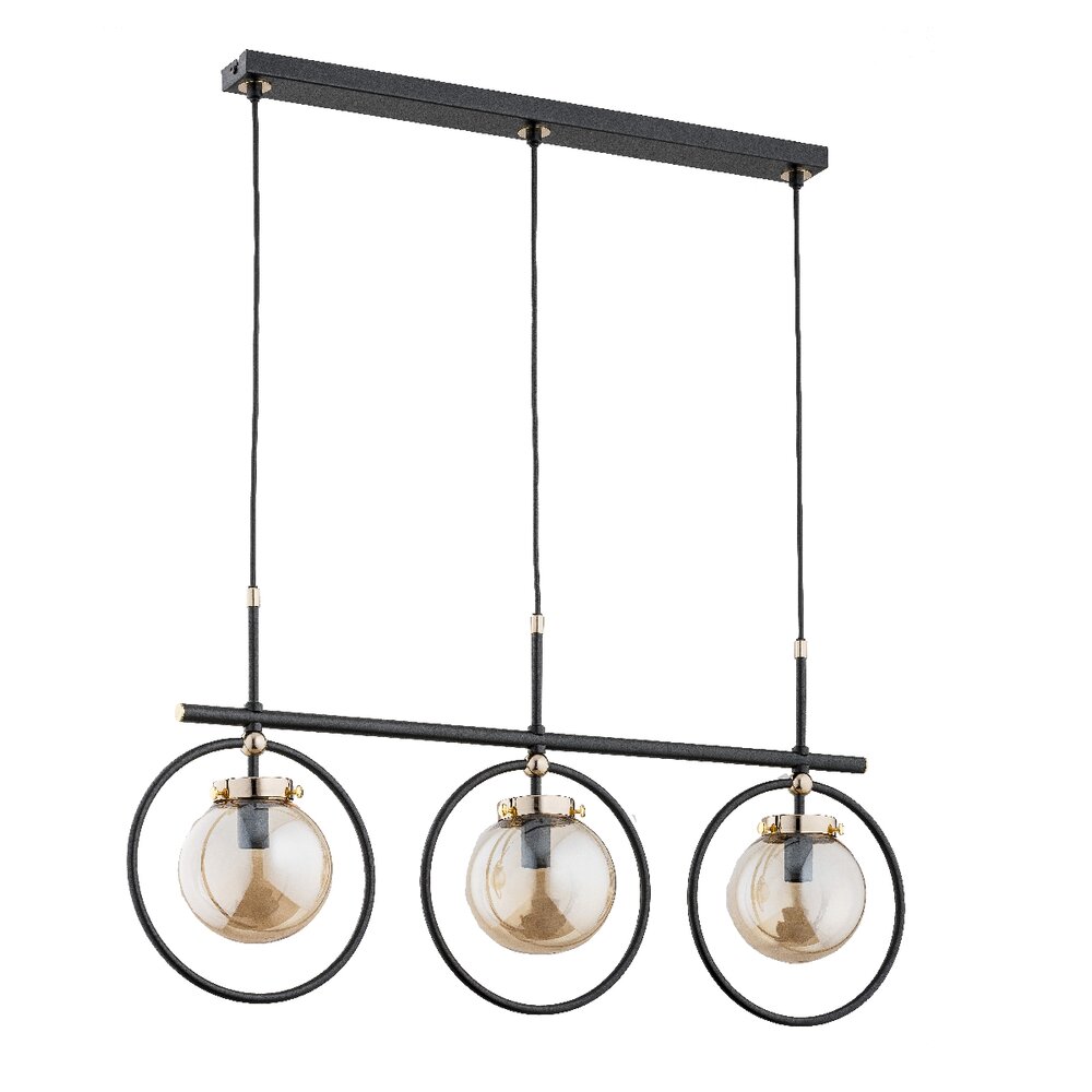 Pendul Alfa Emiko 3 negru/transparent