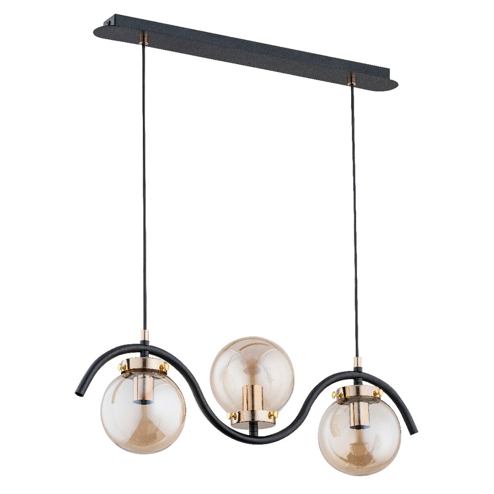 Pendul Alfa Korda 3 negru/transparent