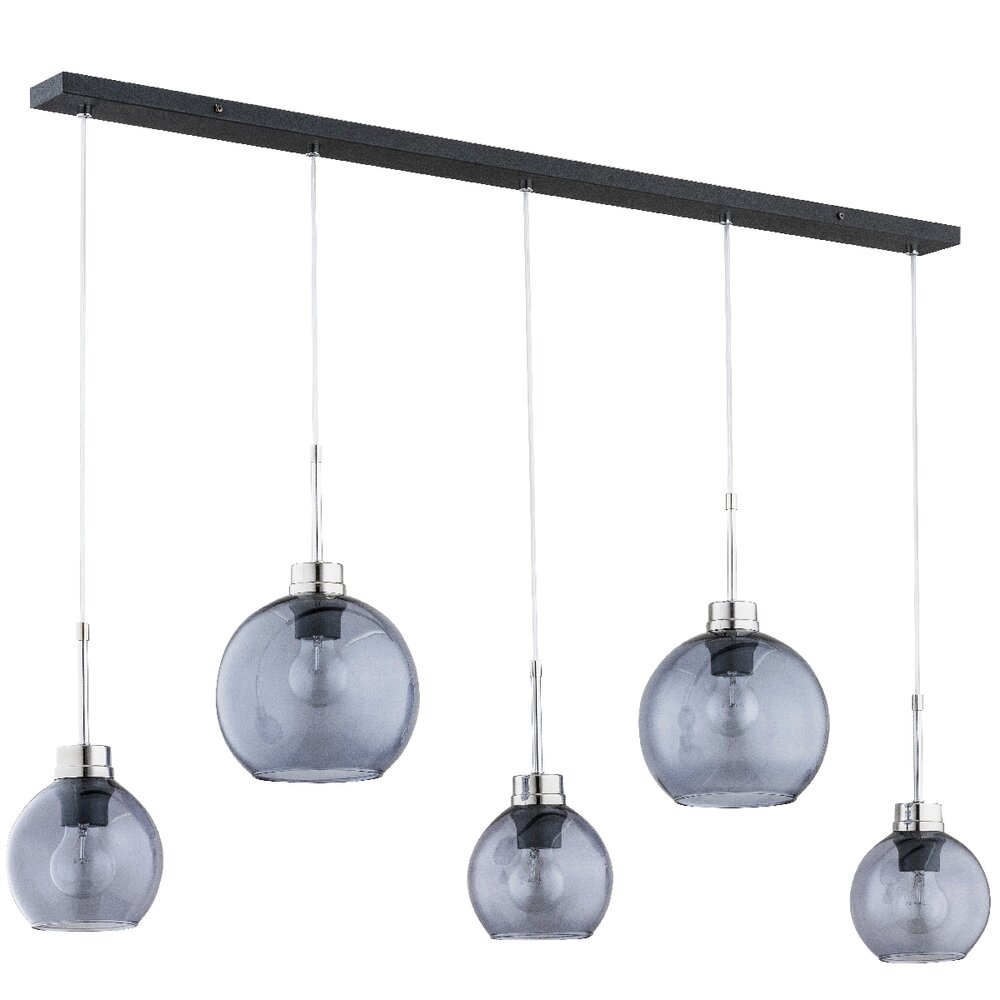 Pendul Alfa Natalia 5 negru/transparent