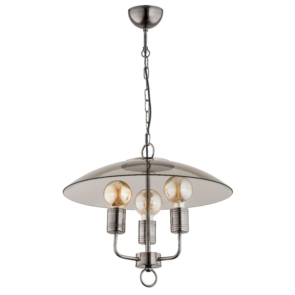 Pendul Alfa Nuvola 3 gri/transparent