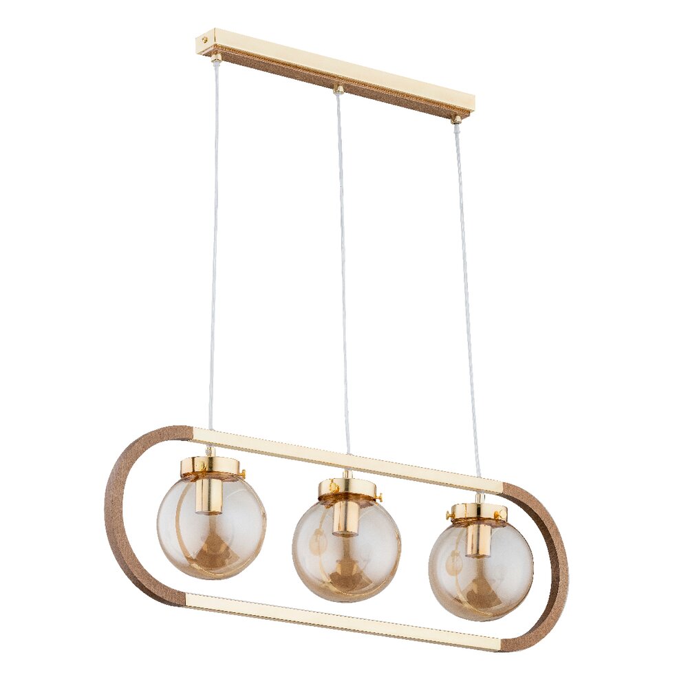 Pendul Alfa Rino 3 auriu/transparent