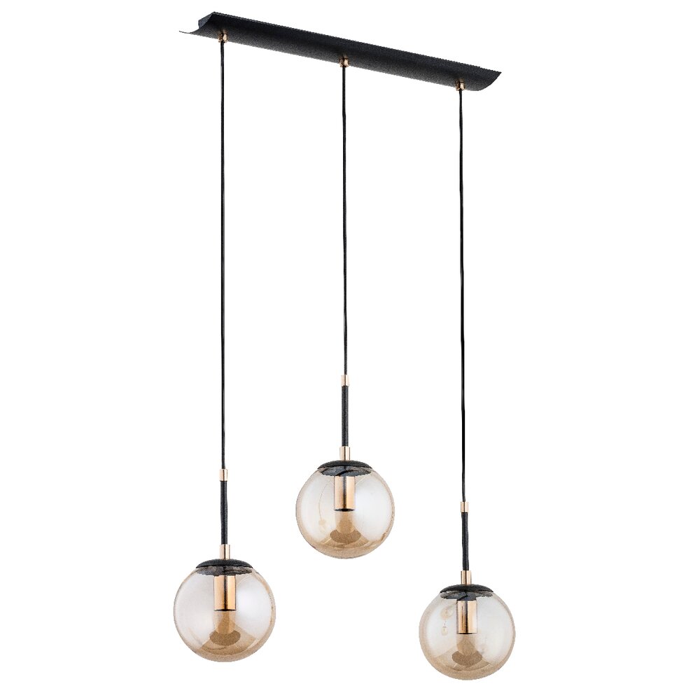 Pendul Alfa Sebia 3 negru/transparent