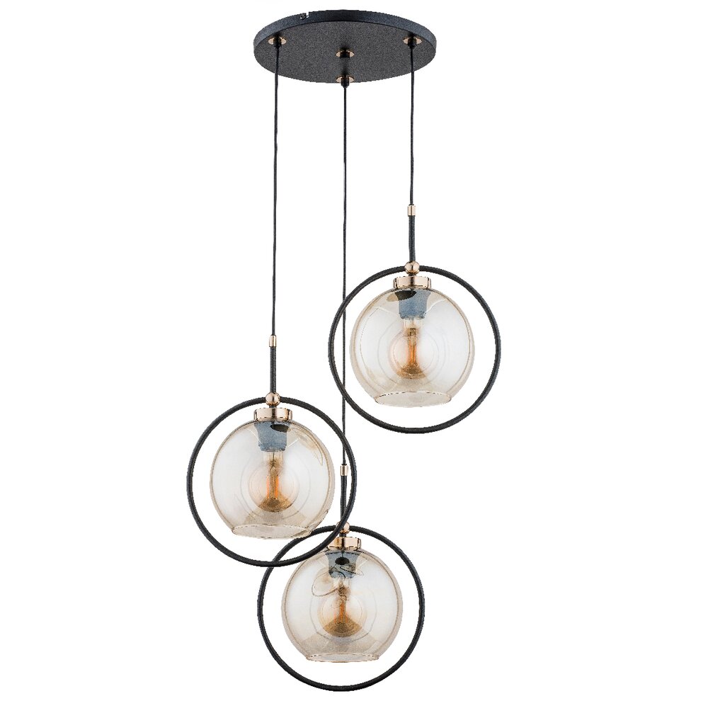 Pendul Alfa Seldi 3 negru/transparent