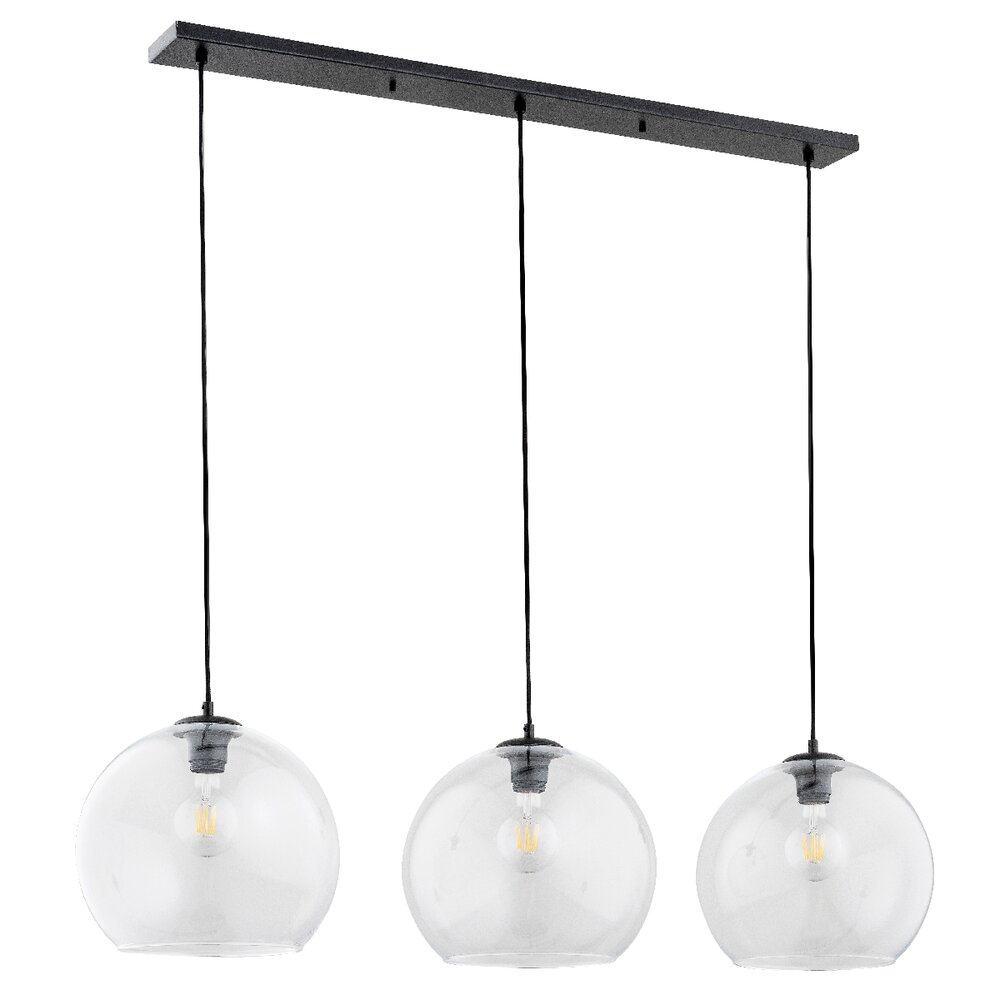 Pendul Alfa Valencia 3 negru/transparent