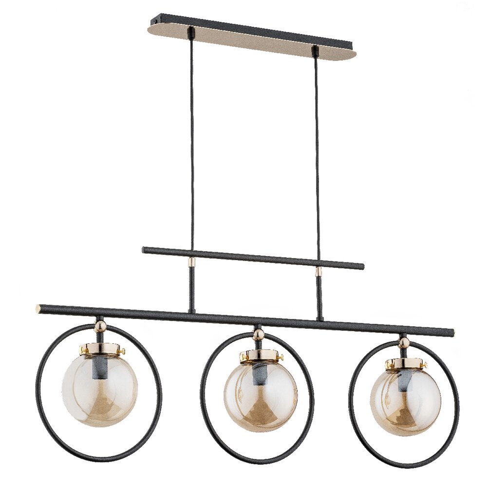Pendul Alfa Vasido 3 negru/transparent