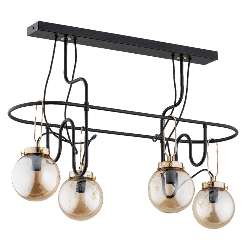 Pendul Alfa Ventis 4 negru/transparent