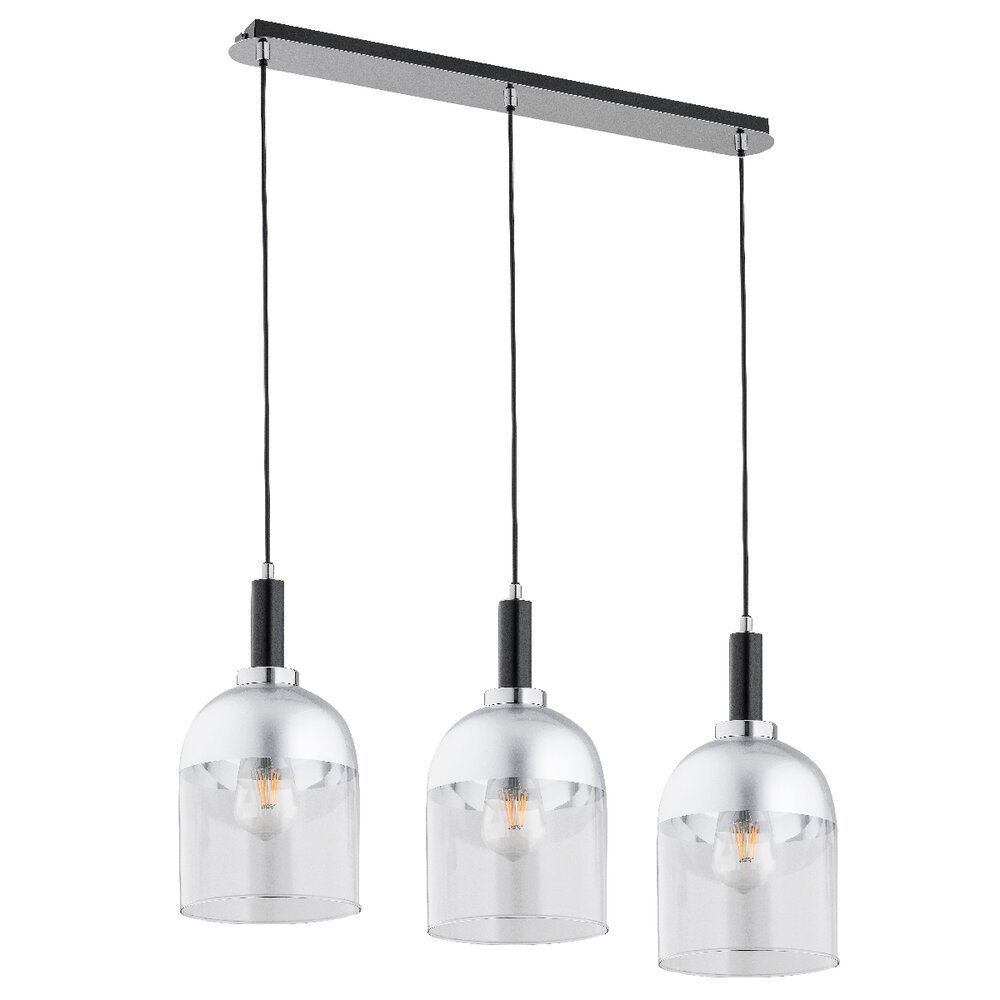 Pendul Alfa Vento 3 negru/transparent