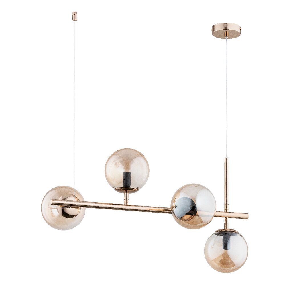 Pendul Alfa Vinci 4 auriu/transparent