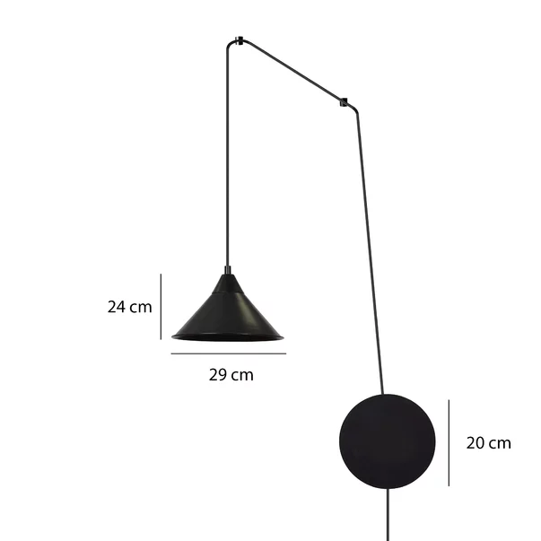 Pendul Emibig Abramo 1 negru picture - 6