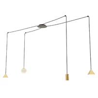 Pendul Emibig Fuji 4 auriu/negru