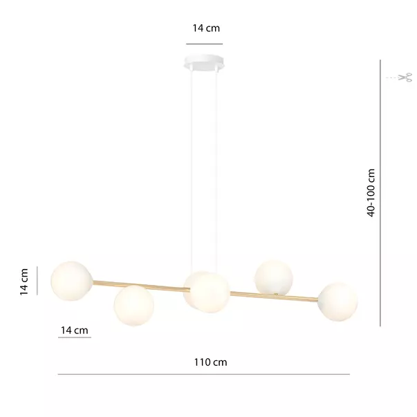 Pendul Emibig Gravity 6 alb picture - 6