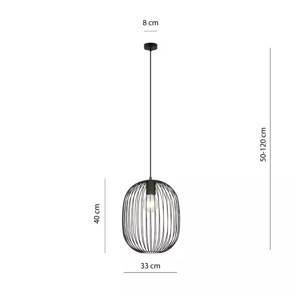 Pendul Emibig Onyx 1 BL negru picture - 3
