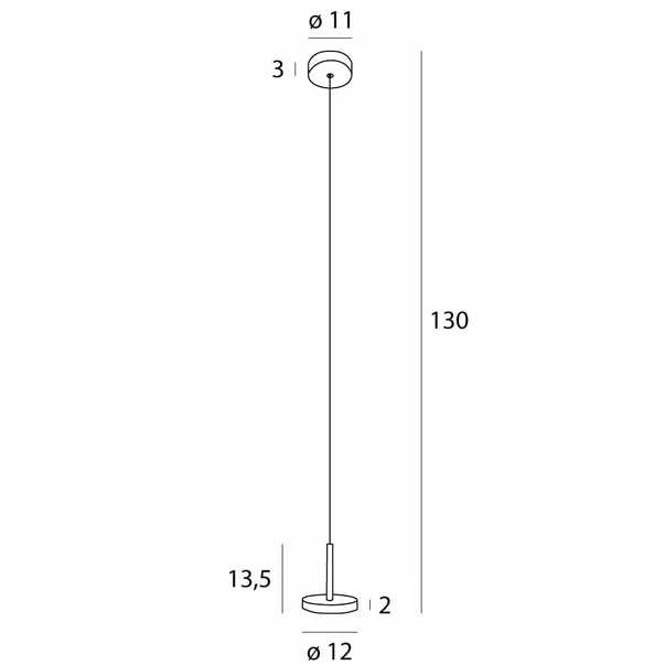 Pendul Maxlight Ibiza I LED 3000k finisaj negru picture - 3