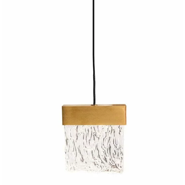 Pendul Maxlight Vetro LED 3000K cu finisaj auriu periat picture - 2