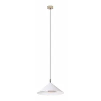Pendul Maxlight Vulcano I LED 3000K finisaj alb-auriu