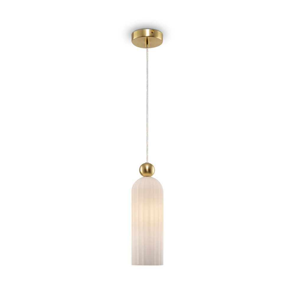 Pendul Maytoni Antic auriu/alb 1 bec