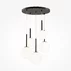 Pendul Maytoni Basic form negru/alb 5 becuri picture - 1