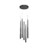 Pendul Maytoni Cascade negru LED x 5 picture - 1