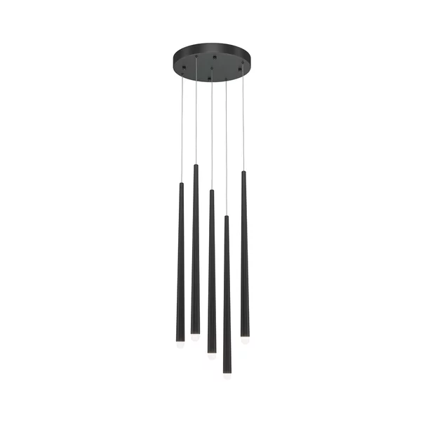 Pendul Maytoni Cascade negru LED x 5 picture - 2