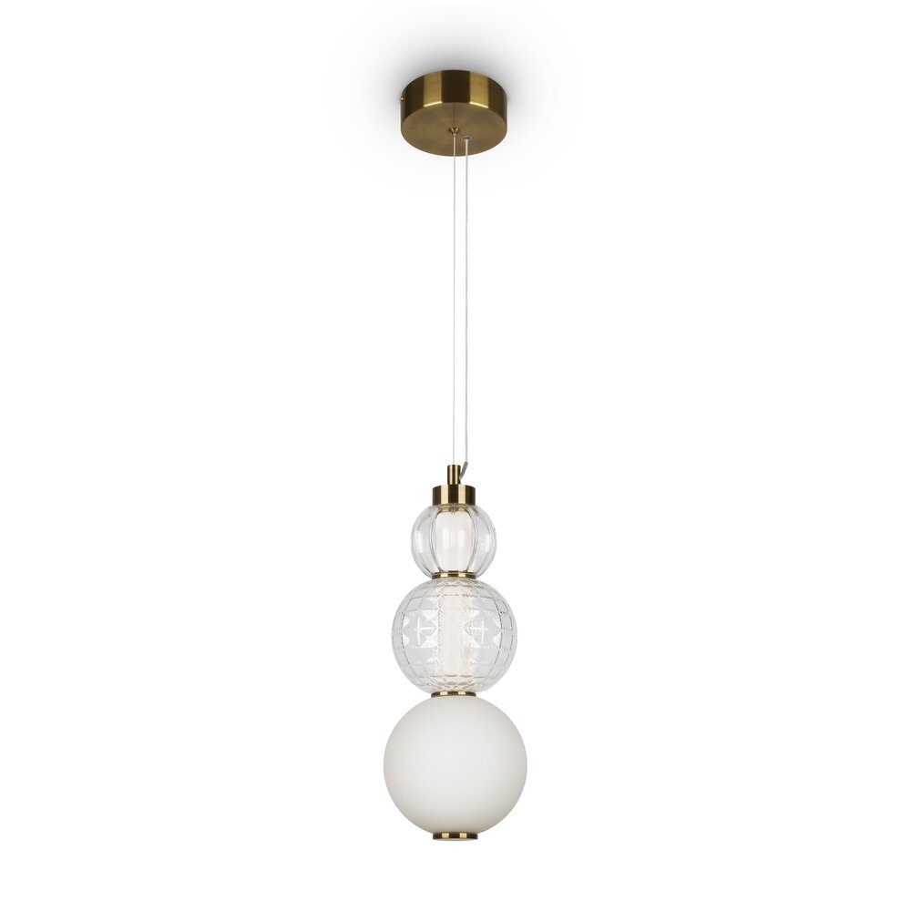 Pendul Maytoni Collar auriu/auriu becuri