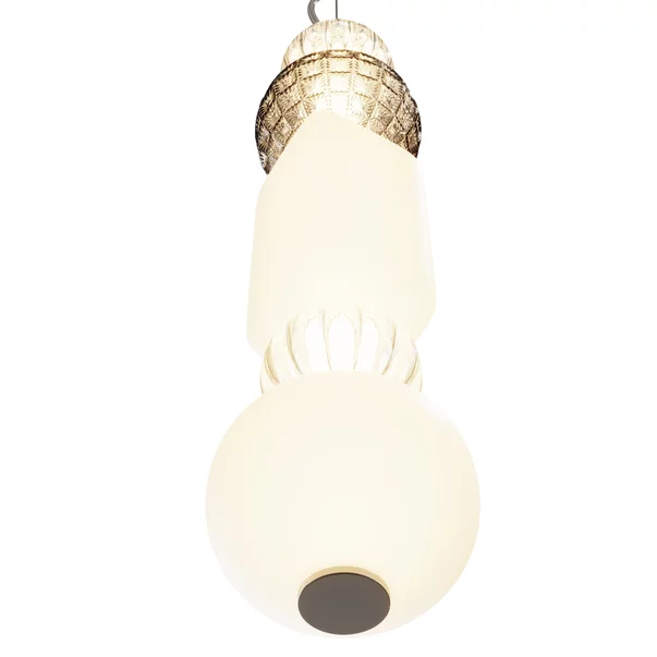 Pendul Maytoni Collar crom/transparent becuri picture - 3