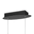Pendul Maytoni Curve negru/negru LED picture - 4