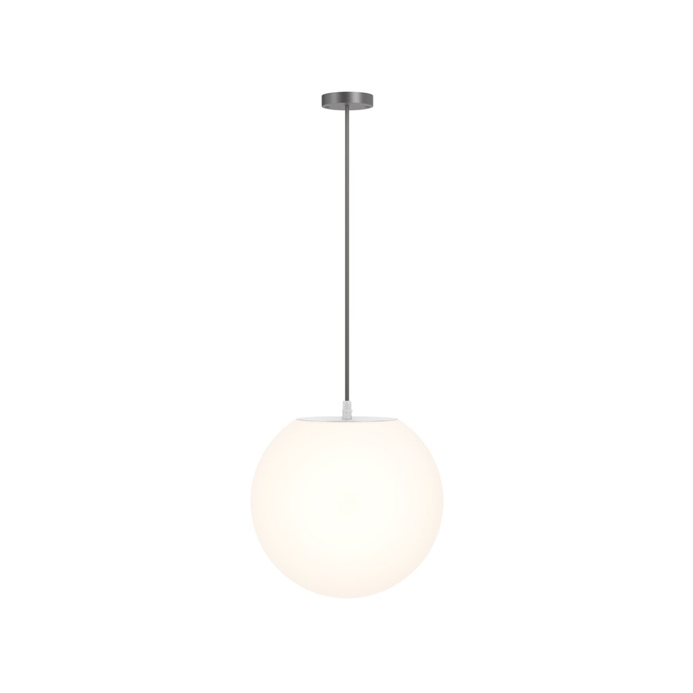 Pendul Maytoni Erda alb 1 bec 31 x 31 cm