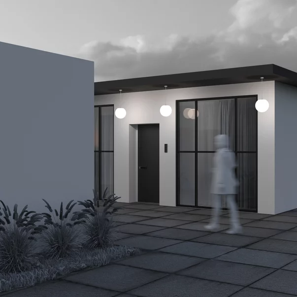 Pendul Maytoni Erda alb 1 bec 51 x 51 cm picture - 6