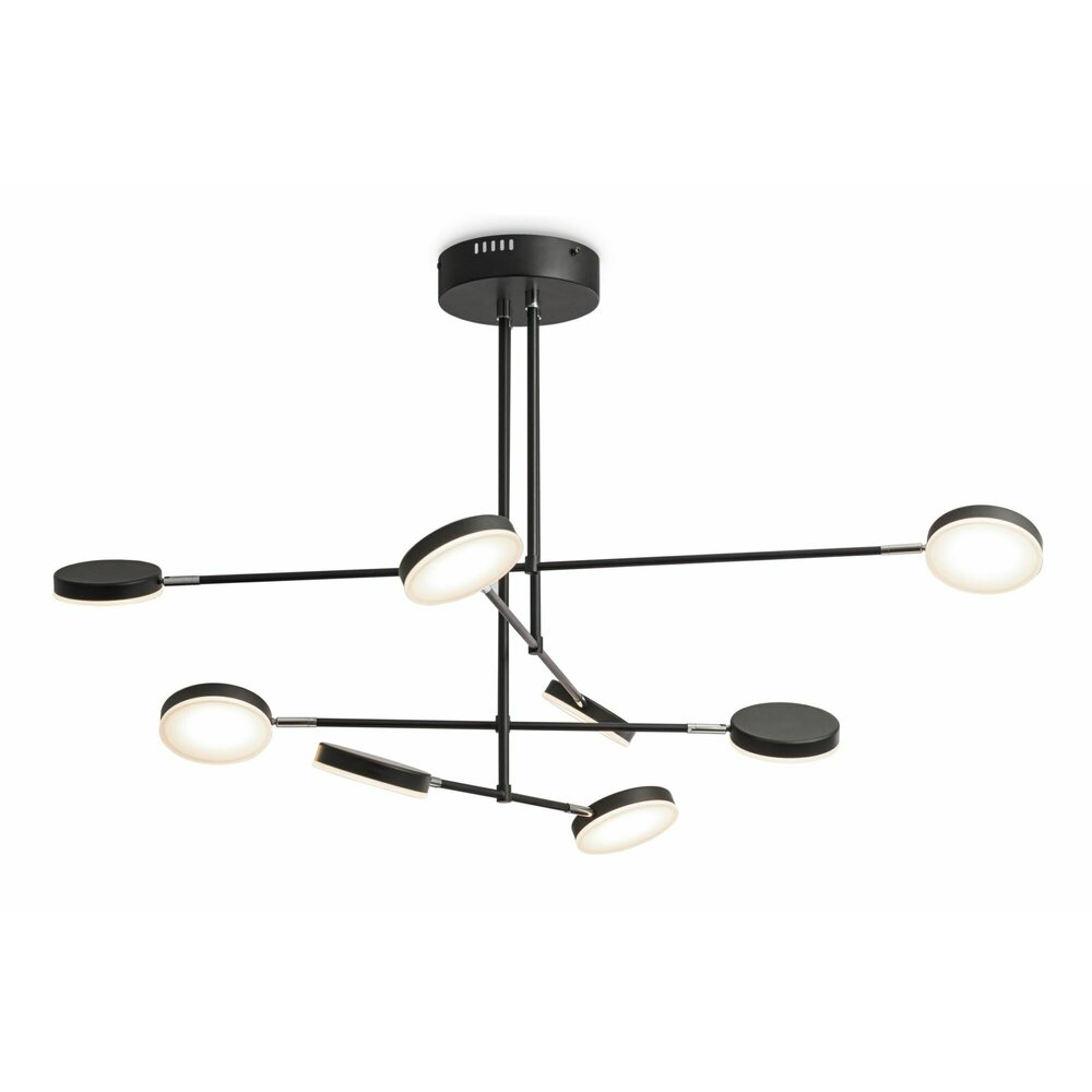 Pendul Maytoni Fad negru/negru LED x 8