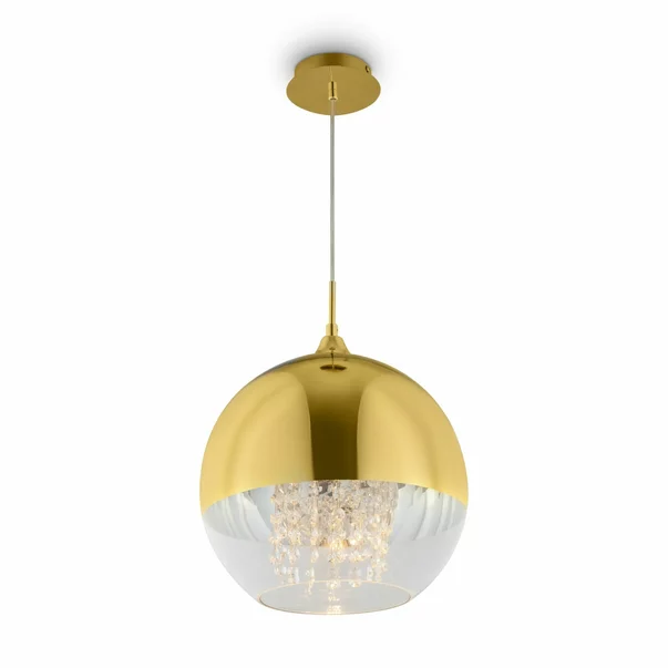 Pendul Maytoni Fermi auriu/transparent 1 bec 38 x 36 cm picture - 3