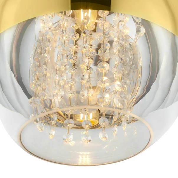 Pendul Maytoni Fermi auriu/transparent 1 bec 38 x 36 cm picture - 4