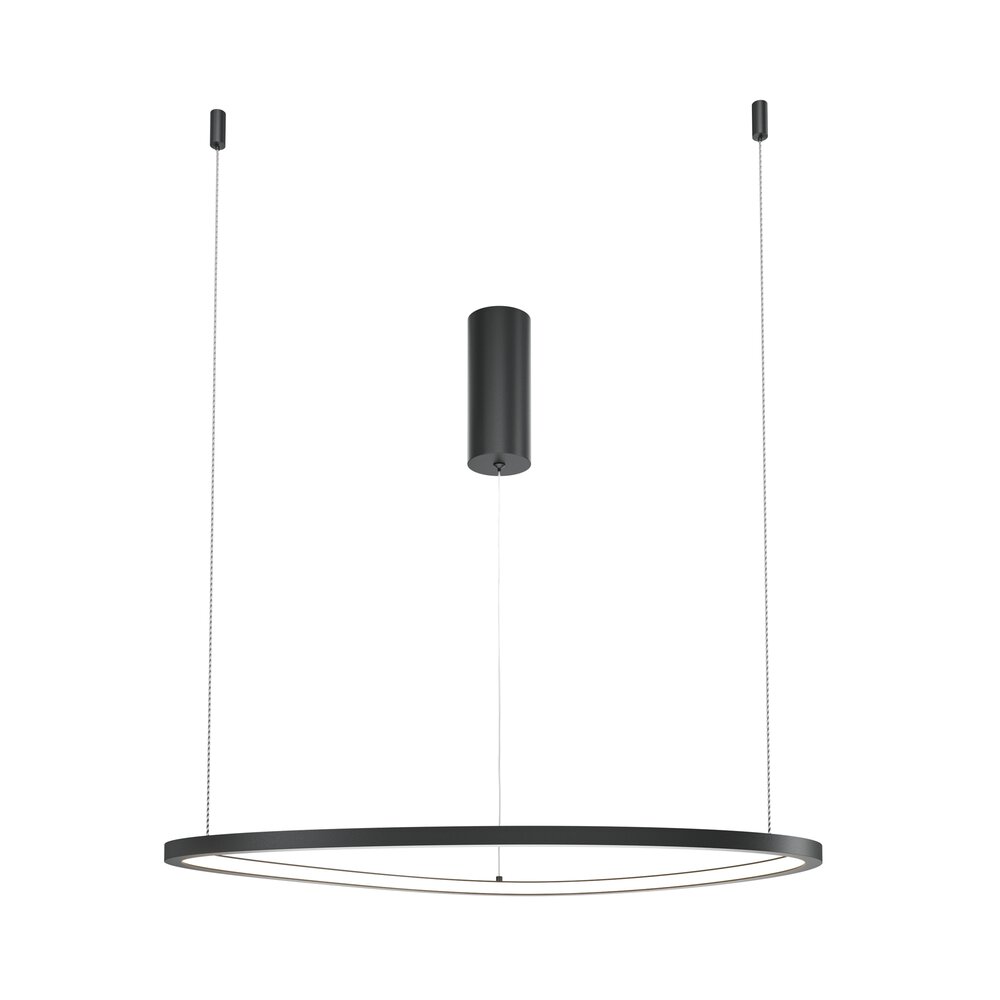 Pendul Maytoni Glint negru/negru becuri 12 x 63 cm