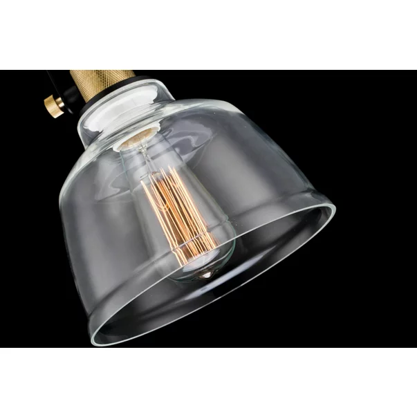 Pendul Maytoni Irving negru/transparent 1 bec picture - 3