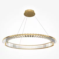 Pendul Maytoni Krone auriu/transparent LED 85 x 15.5 cm