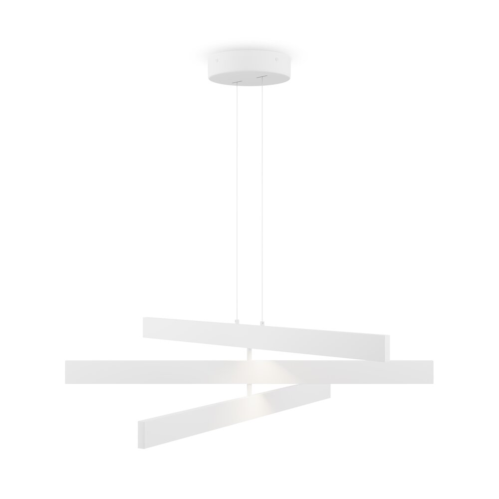 Pendul Maytoni Origami alb/alb 3 becuri